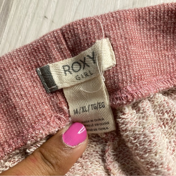🌸3/$30🌸 Girls Roxy Striped Sweatpants - Picture 5 of 5